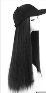 Ladies' Long Curly Hair Hat with Wig Net Fashion Accessory